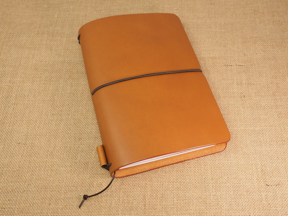 Handmade 'Explorer 3' Leather Traveler's / Travellers Notebook Cover - Generic A5 14.8x21cm