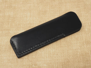 Handmade Gentleman's Pocket Comb Leather Case for KENT OT comb - Bridle Leather