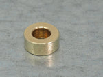 DISCOUNTED ('seconds') Handmade Polished Stacking/Spacer Drum Bead for Paracord or Leather Lanyards - 12mm dia. x 5mm - Solid Brass