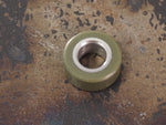 Handmade Polished Stacking/Spacer Drum Bead for Paracord or Leather Lanyards - 12mm dia. x 5mm - Olive Drab Green G10 & Stainless Steel
