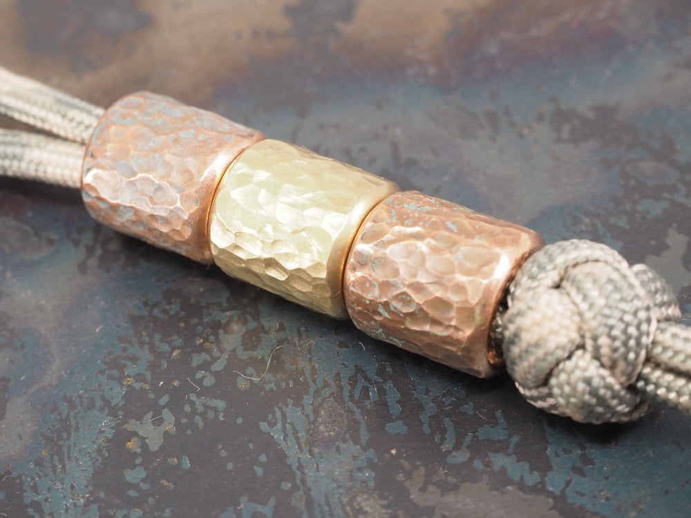 Brass paracord beads deals