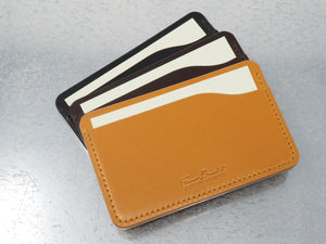 Handmade Luxury Sedgwick Bridle Leather 3-by-5 3x5 Handmade Leather Pocket Index Card Holder Jotter Notepad for Everyday Carry