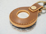 Handmade Key Ring Holder for Apple AirTag - Sedgwick Leather