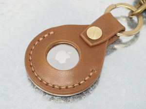 Handmade Key Ring Holder for Apple AirTag - Sedgwick Leather