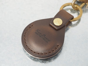 Handmade 'Sylvan' Key Ring Holder for Apple AirTag