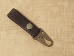 Handmade C.L.A.S.H. Hook Belt Hanger for Keys / EDC - Veg-Tan