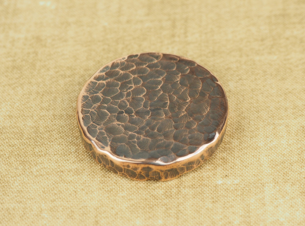 
            
                Load image into Gallery viewer, Handmade Hammered Coin - &amp;#39;Stars &amp;amp; Stripes&amp;#39; Coin - Brass / Copper
            
        