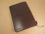 Handmade 'Explorer 3' Leather Traveler's / Travellers Notebook Cover - Generic A4 21x29.7cm