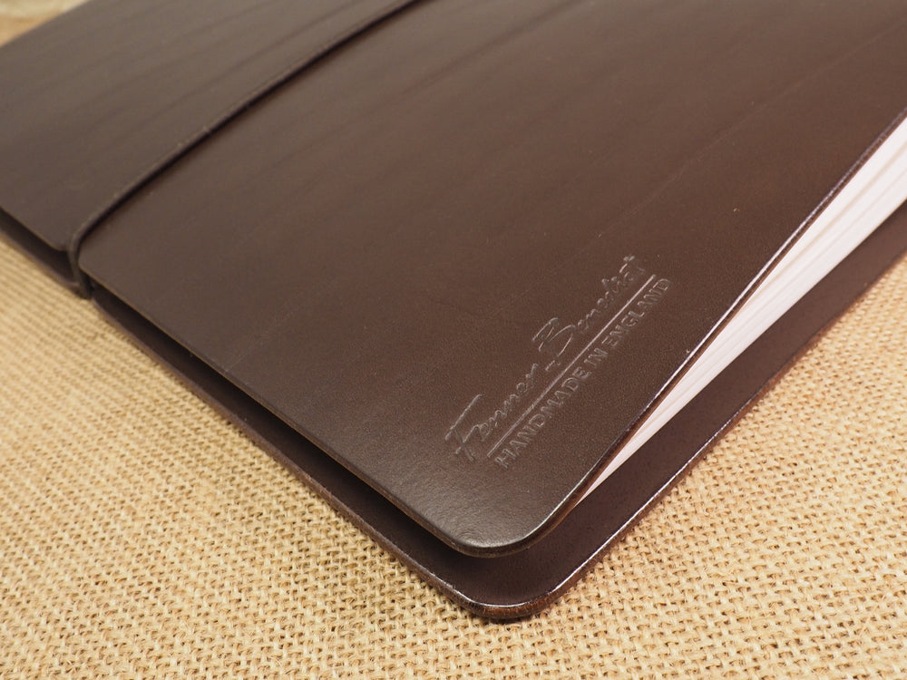 Handmade 'Explorer 3' Leather Traveler's / Travellers Notebook Cover - Generic A4 21x29.7cm