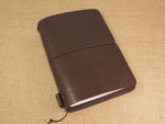 Handmade 'Explorer 3' Leather Traveler's / Travellers Notebook Cover - Generic A5 14.8x21cm