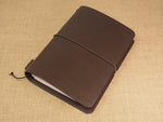Handmade 'Explorer 3' Leather Traveler's / Travellers Notebook Cover - Generic A5 14.8x21cm