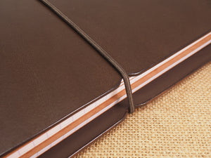 Handmade 'Explorer 3' Leather Traveler's / Travellers Notebook Cover - Generic A5 14.8x21cm