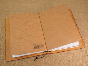 Handmade 'Explorer 3' Leather Traveler's / Travellers Notebook Cover - Generic A5 14.8x21cm