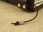 Handmade Hammered Page Marker Beads for 'Explorer 3' / 'Explorer 4' Traveler's Notebook - Brass / Copper