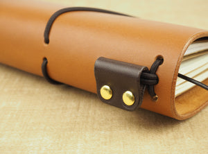Handmade Leather Tab for 'Explorer 3' Leather Traveler's Notebook Covers