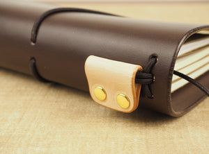 Handmade Leather Tab for 'Explorer 3' Leather Traveler's Notebook Covers