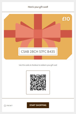 Fenner Benedict Handmade gift card