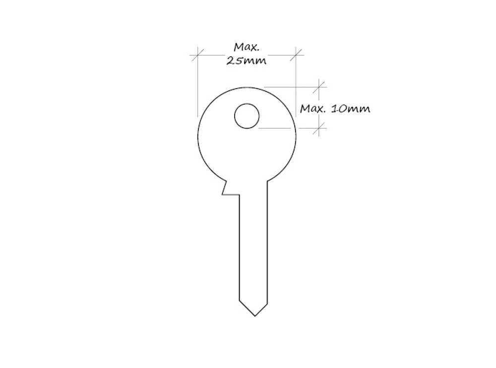 Handcrafted Leather Door Key Cover - Sold Individually