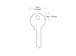 Handcrafted Leather Door Key Cover - Sold Individually