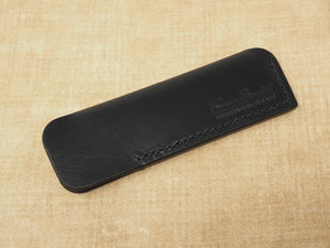 Handmade Gentleman's Pocket Comb Leather Case for KENT OT comb - Bridle Leather