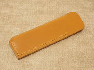 Handmade Gentleman's Pocket Comb Leather Case for KENT OT comb - Bridle Leather