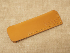 Handmade Gentleman's Pocket Comb Leather Case for KENT OT comb - Bridle Leather